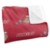 Sacred Heart University Pioneers Blanket, 50"x60" Logo Pattern, Silky Touch Super Soft Throw view 3