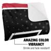 Miami University (Oh) Blanket, 50"x60" Logo Dots Silky Touch Sherpa Back Super Soft Throw Blanket view 3