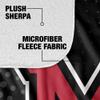 Miami University (Oh) Blanket, 50"x60" Logo Dots Silky Touch Sherpa Back Super Soft Throw Blanket view 4