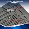 Shield Family/Club Clean Golf Cart Floor Mat, New & Improved, Only Golf Car Mat to Meet 6 ASTM Standard, Industry Standard Golf Cart Mat 8mm Thick  Patented  Fits Icon Models view 4