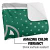 Northwest Missouri State University Blanket, 50"x60" Logo Dots Silky Touch Sherpa Back Super Soft Throw Blanket view 3