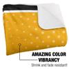 Virginia Commonwealth University Blanket, 50"x60" Logo Dots Silky Touch Sherpa Back Super Soft Throw Blanket view 3