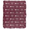 Missouri State University Blanket, 50"x60" Logo Pattern Silky Touch Sherpa Back Super Soft Throw Blanket view 2