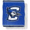 Creighton University Blanket, 50"x60" Logo Dots Silky Touch Sherpa Back Super Soft Throw Blanket view 1