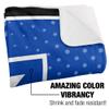Indiana State University Blanket, 50"x60" Logo Dots Silky Touch Sherpa Back Super Soft Throw Blanket view 3