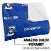 Creighton University Blanket, 50"x60" Logo Pattern Silky Touch Sherpa Back Super Soft Throw Blanket view 3