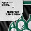 Northwest Missouri State University Blanket, 50"x60" Primary Logo Stripes Silky Touch Sherpa Back Super Soft Throw Blanket view 4