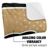 Oakland University Blanket, 50"x60" Logo Dots Silky Touch Sherpa Back Super Soft Throw Blanket view 3