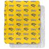 Towson University Blanket, 50"x60" Logo Pattern Silky Touch Sherpa Back Super Soft Throw Blanket view 1