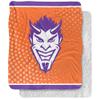 Northwestern State University Blanket, 50"x60" Logo Dots Silky Touch Sherpa Back Super Soft Throw Blanket view 1