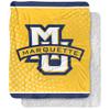 Marquette University Blanket, 50"x60" Logo Dots Silky Touch Sherpa Back Super Soft Throw Blanket view 1
