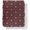 Texas State University Blanket, 50"x60" Logo Pattern Silky Touch Sherpa Back Super Soft Throw Blanket view 1