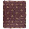 Texas State University Blanket, 50"x60" Logo Pattern Silky Touch Sherpa Back Super Soft Throw Blanket view 2