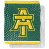 Arkansas Tech University Blanket, 50"x60" Logo Dots Silky Touch Sherpa Back Super Soft Throw Blanket view 1