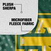 Arkansas Tech University Blanket, 50"x60" Logo Dots Silky Touch Sherpa Back Super Soft Throw Blanket view 4