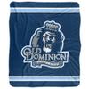 Old Dominion University Blanket, 50"x60" Primary Logo Stripes Silky Touch Sherpa Back Super Soft Throw Blanket view 2