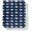 University of Nevada Reno Blanket, 50"x60" Logo Pattern Silky Touch Sherpa Back Super Soft Throw Blanket view 1