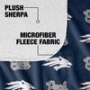 University of Nevada Reno Blanket, 50"x60" Logo Pattern Silky Touch Sherpa Back Super Soft Throw Blanket view 4