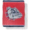 Gonzaga University Blanket, 50"x60" Logo Dots Silky Touch Sherpa Back Super Soft Throw Blanket view 1