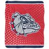 Gonzaga University Blanket, 50"x60" Logo Dots Silky Touch Sherpa Back Super Soft Throw Blanket view 2
