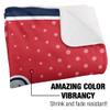 Gonzaga University Blanket, 50"x60" Logo Dots Silky Touch Sherpa Back Super Soft Throw Blanket view 3