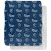 Old Dominion University Blanket, 50"x60" Logo Pattern Silky Touch Sherpa Back Super Soft Throw Blanket view 1