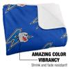 University of North Carolina Asheville Blanket, 50"x60" Logo Pattern Silky Touch Sherpa Back Super Soft Throw Blanket view 3