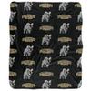 Framingham State University Blanket, 50"x60" Logo Pattern Silky Touch Sherpa Back Super Soft Throw Blanket view 2