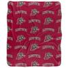 Lafayette College Blanket, 50"x60" Logo Pattern Silky Touch Sherpa Back Super Soft Throw Blanket view 2