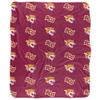 Bethune-Cookman University Blanket, 50"x60" Logo Pattern Silky Touch Sherpa Back Super Soft Throw Blanket view 2