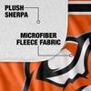Sam Houston State University Blanket, 50"x60" Primary Logo Stripes Silky Touch Sherpa Back Super Soft Throw Blanket view 4
