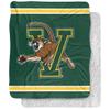 University of Vermont Blanket, 50"x60" Primary Logo Stripes Silky Touch Sherpa Back Super Soft Throw Blanket view 1