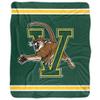 University of Vermont Blanket, 50"x60" Primary Logo Stripes Silky Touch Sherpa Back Super Soft Throw Blanket view 2