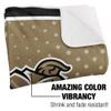 Bryant University Blanket, 50"x60" Logo Dots Silky Touch Sherpa Back Super Soft Throw Blanket view 3