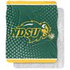 North Dakota State University Blanket, 50"x60" Logo Dots Silky Touch Sherpa Back Super Soft Throw Blanket view 1