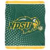 North Dakota State University Blanket, 50"x60" Logo Dots Silky Touch Sherpa Back Super Soft Throw Blanket view 2