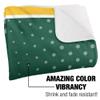 North Dakota State University Blanket, 50"x60" Logo Dots Silky Touch Sherpa Back Super Soft Throw Blanket view 3