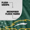 North Dakota State University Blanket, 50"x60" Logo Dots Silky Touch Sherpa Back Super Soft Throw Blanket view 4