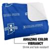 Indiana State University Blanket, 50"x60" Logo Pattern Silky Touch Sherpa Back Super Soft Throw Blanket view 3