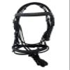 Equitem Black Leather English Padded Bridle with Reins (Cob) view 1