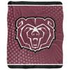 Missouri State University Blanket, 50"x60" Logo Dots Silky Touch Sherpa Back Super Soft Throw Blanket view 2