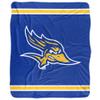 California State University Bakersfield Blanket, 50"x60" Primary Logo Stripes Silky Touch Sherpa Back Super Soft Throw Blanket view 2