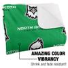 University of North Dakota Blanket, 50"x60" Logo Pattern Silky Touch Sherpa Back Super Soft Throw Blanket view 3