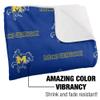 Mcneese State University Blanket, 50"x60" Logo Pattern Silky Touch Sherpa Back Super Soft Throw Blanket view 3