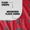 California State University Northridge Blanket, 50"x60" Logo Pattern Silky Touch Sherpa Back Super Soft Throw Blanket view 4