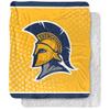 University of North Carolina Greensboro Blanket, 50"x60" Logo Dots Silky Touch Sherpa Back Super Soft Throw Blanket view 1