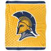 University of North Carolina Greensboro Blanket, 50"x60" Logo Dots Silky Touch Sherpa Back Super Soft Throw Blanket view 2