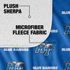 Middle Tennessee State University Blanket, 50"x60" Logo Pattern Silky Touch Sherpa Back Super Soft Throw Blanket view 4