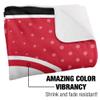 Bradley University Blanket, 50"x60" Logo Dots Silky Touch Sherpa Back Super Soft Throw Blanket view 3