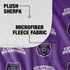 University of Central Arkansas Blanket, 50"x60" Logo Pattern Silky Touch Sherpa Back Super Soft Throw Blanket view 4